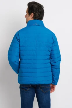 Brakeburn Reversible Puffer Jacket Blue Fashion