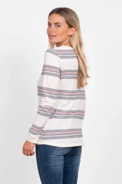 Brakeburn Rhett Stripe T-Shirt Multicoloured Flash Sale