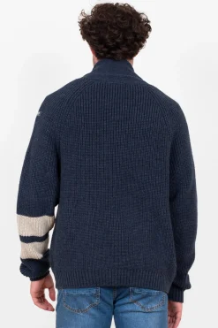 Brakeburn Ribbed Cardigan Navy Cheap