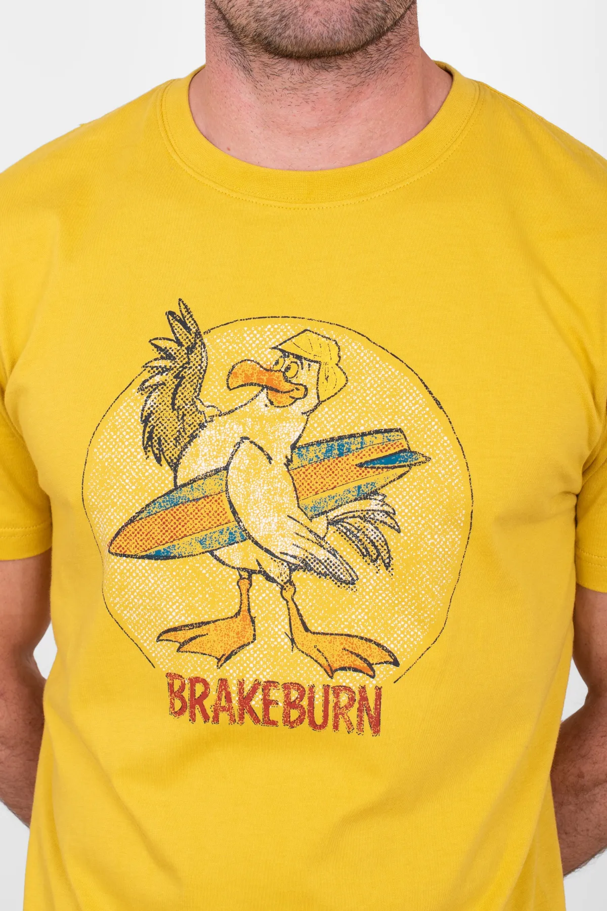 Brakeburn Seagul Tee Yellow Fashion