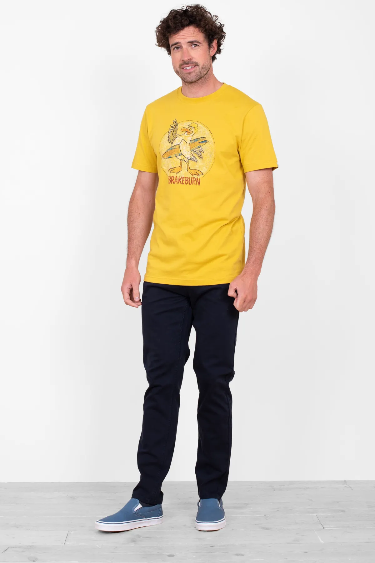 Brakeburn Seagul Tee Yellow Fashion