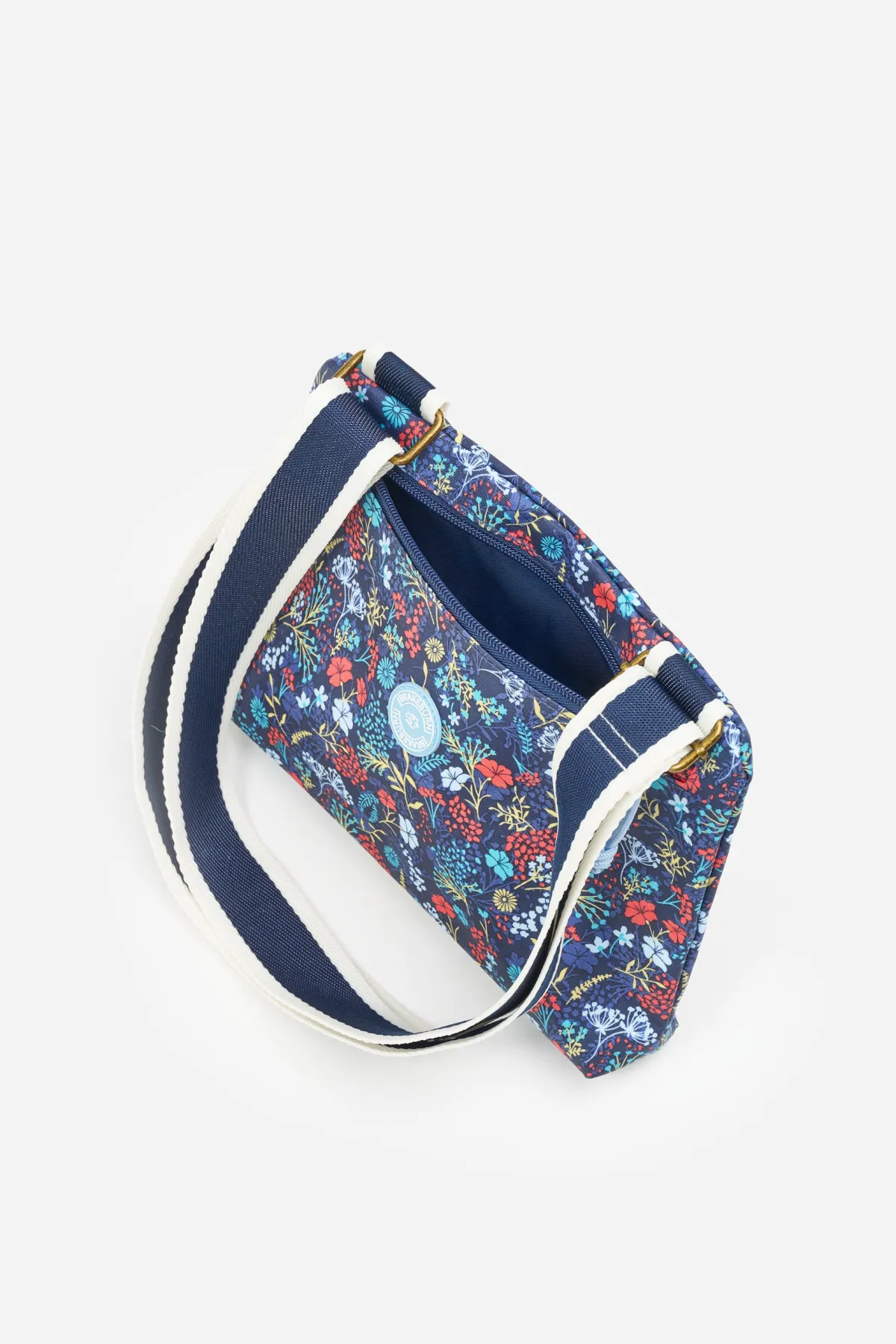 Brakeburn Small Cross Body Vintage Ditsy Bag Blue Sale