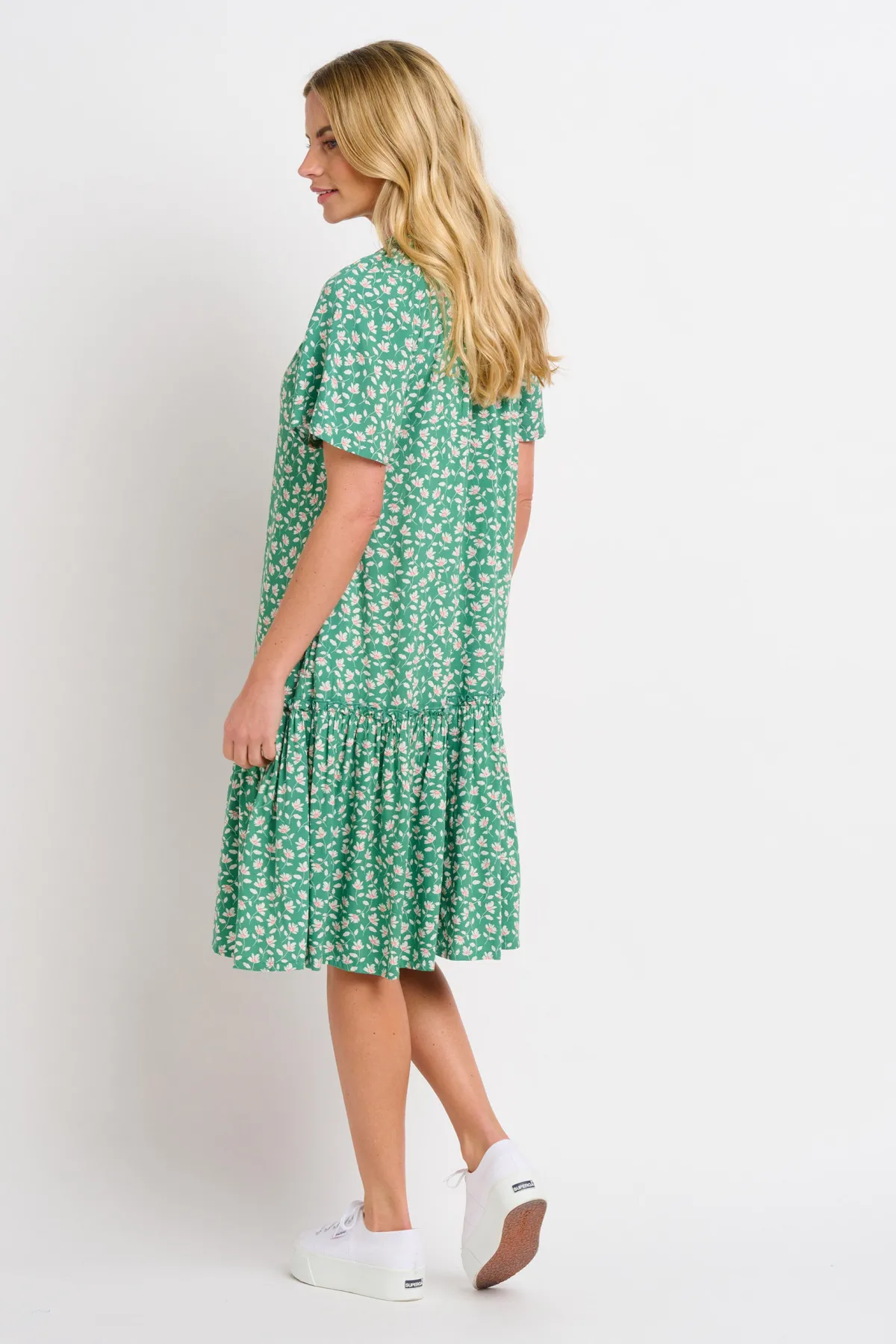 Brakeburn Spring Garden Dress Green Discount