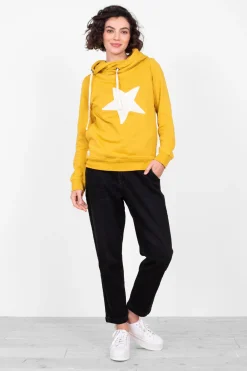Brakeburn Star Elise Hoodie Yellow Hot