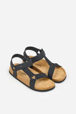 Brakeburn Strappy Sandals Black Fashion