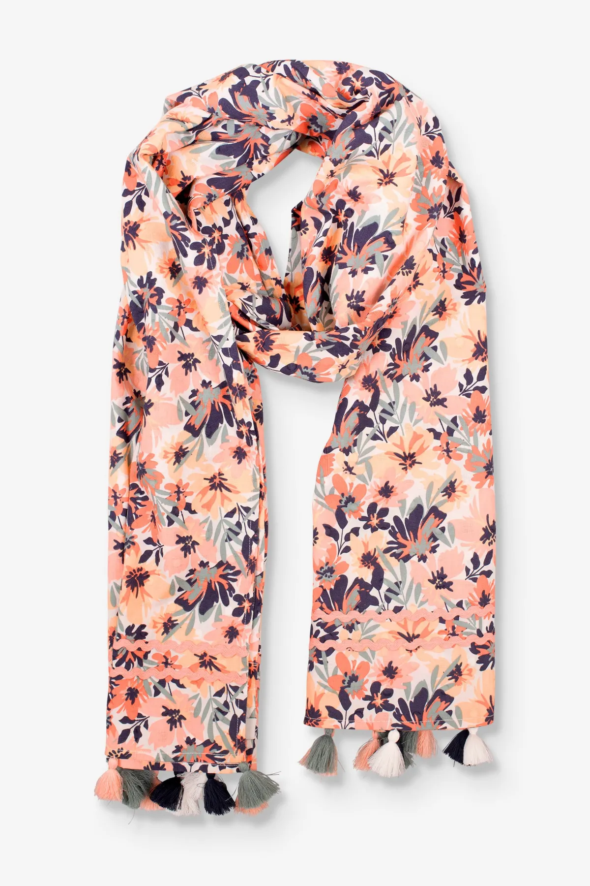 Brakeburn Summer Bloom Scarf Khaki Cheap
