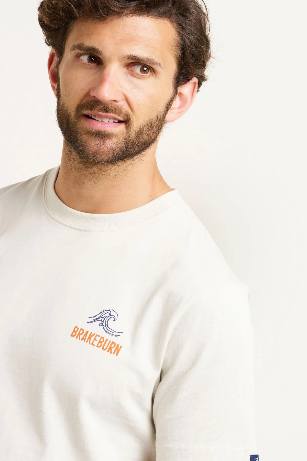 Brakeburn Surf Essentials Tee Cream Outlet