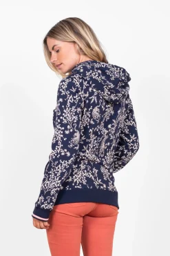 Brakeburn Tiger Hoodie Navy Discount