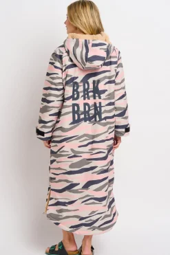 Brakeburn Tiger Stripe Chinook Changing Robe Cream New