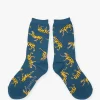 Brakeburn Tigers Socks Blue Clearance