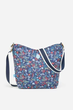 Brakeburn Vintage Ditsy Hobo Bag Blue Fashion