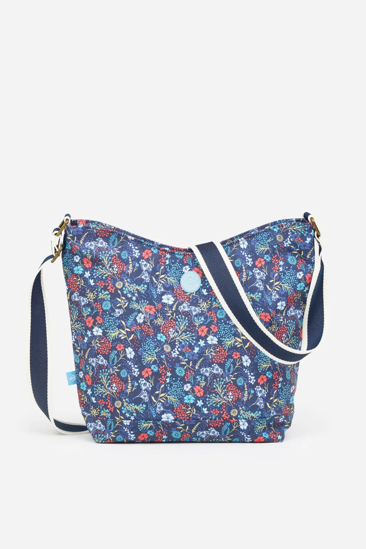 Brakeburn Vintage Ditsy Hobo Bag Blue Fashion