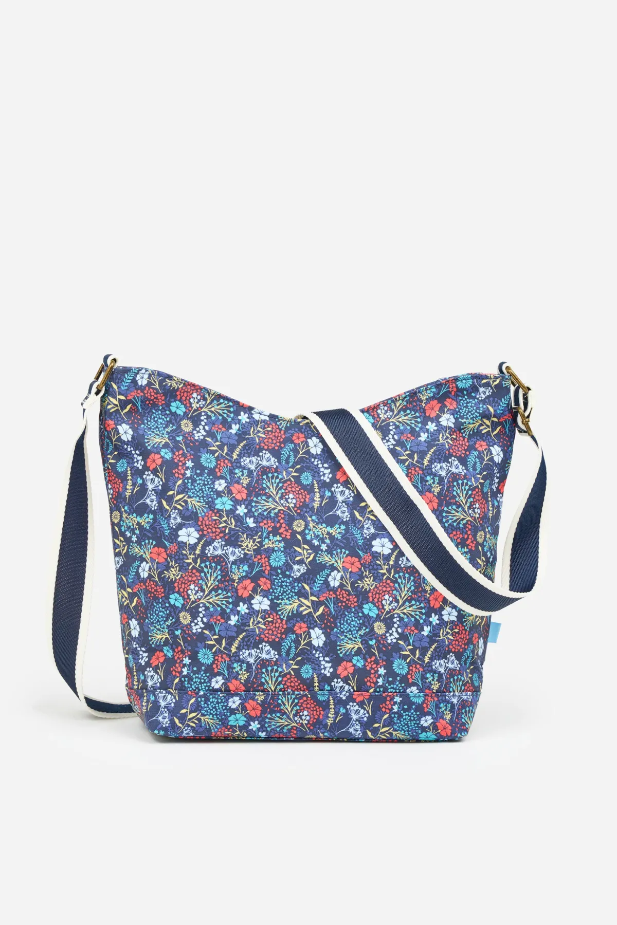 Brakeburn Vintage Ditsy Hobo Bag Blue Fashion