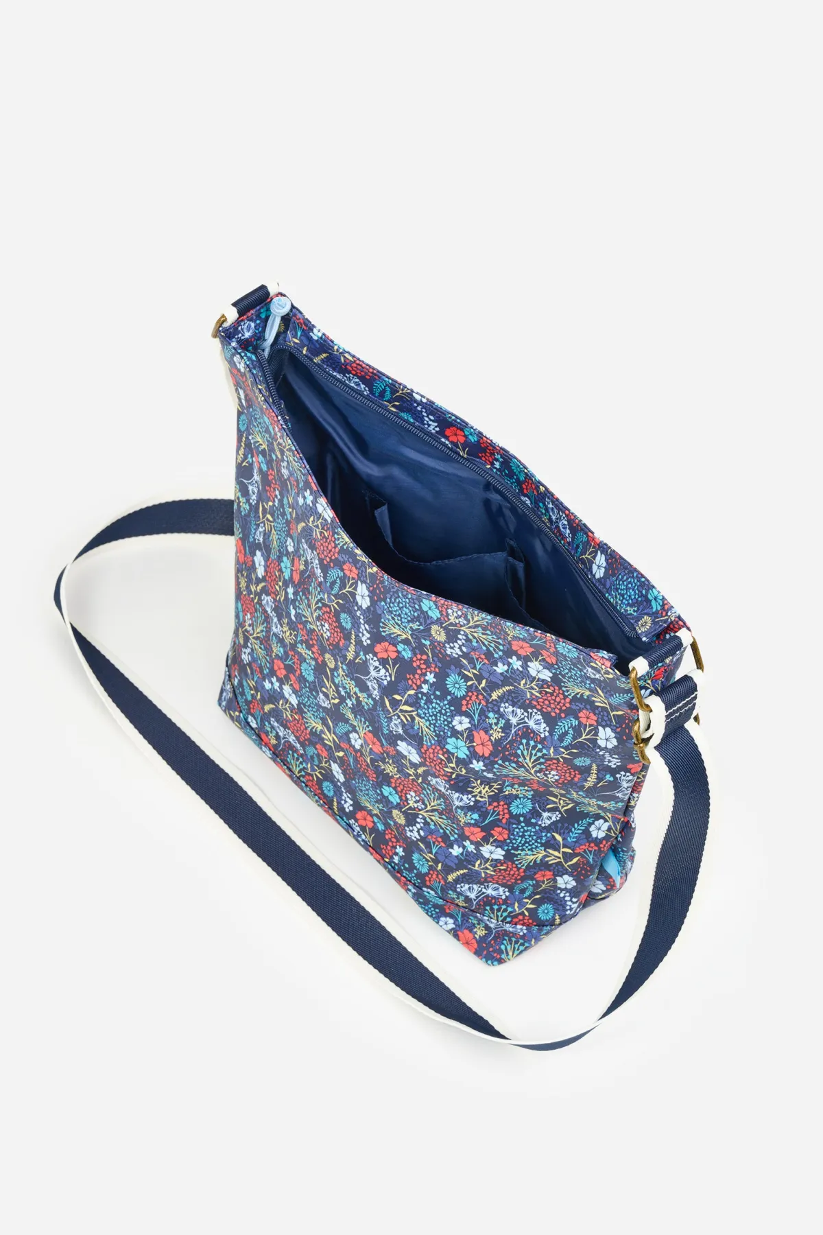 Brakeburn Vintage Ditsy Hobo Bag Blue Fashion