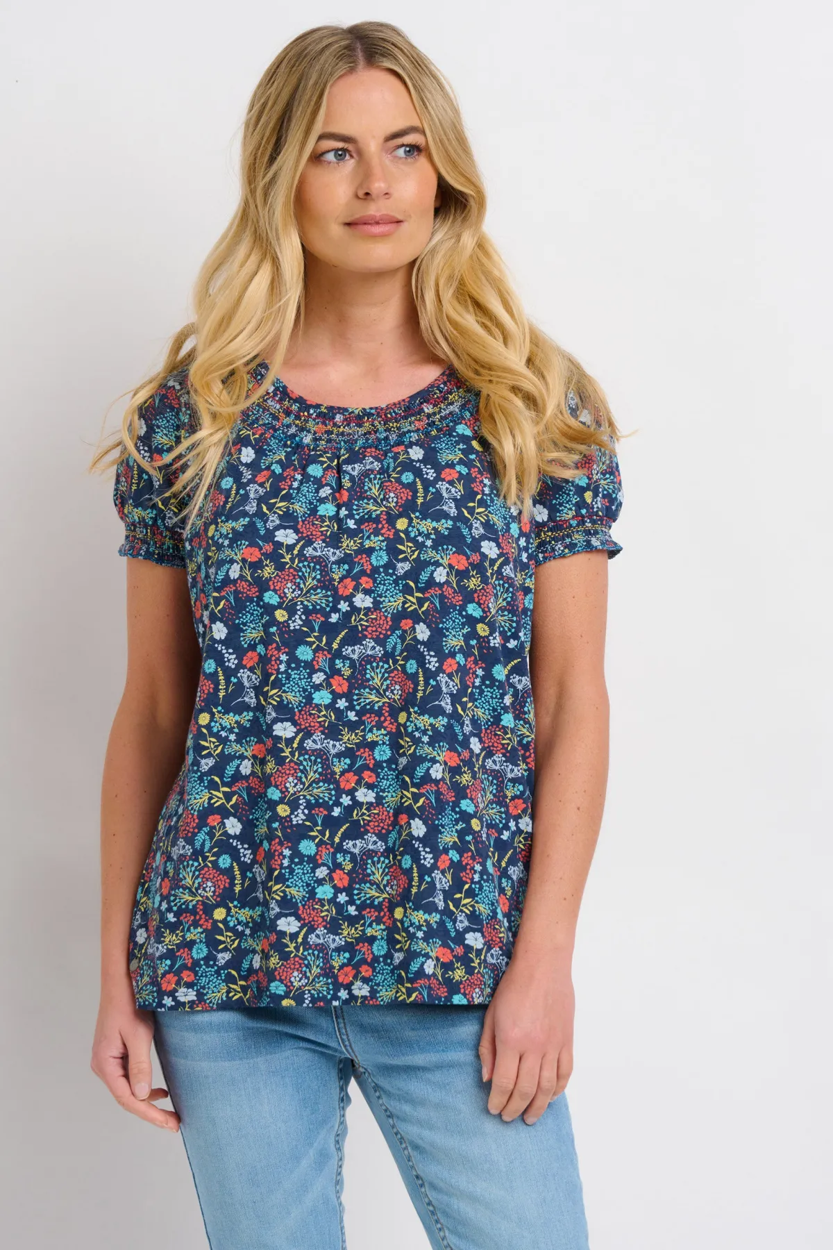Brakeburn Vintage Ditsy Tee Multicoloured Hot