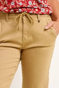 Brakeburn Winter Blake Two Trousers Cream Clearance